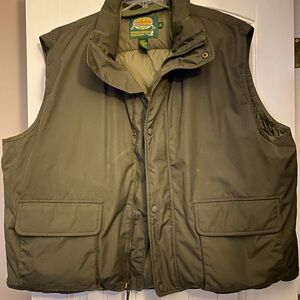 Cabela's Green Outdoor Vest 3XL tall